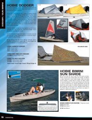 HOBIE DODGER HOBIE BImINI SUN SHADE - Tackle Shack