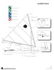 Sunfish Parts List - Tackle Shack