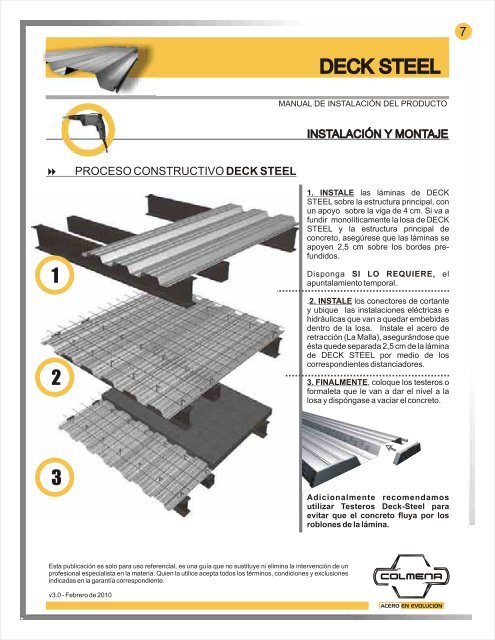 DECK STEEL