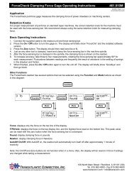 461.010M-022006 ForceCheck Operating ... - TAC Rockford