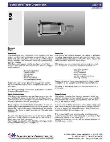290.116 Berg-ssk-SeriesGrippers.indd - TAC Rockford