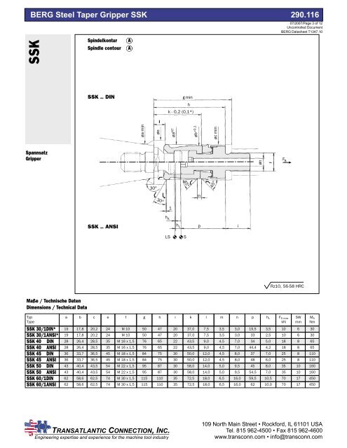 290.116 Berg-ssk-SeriesGrippers.indd - TAC Rockford