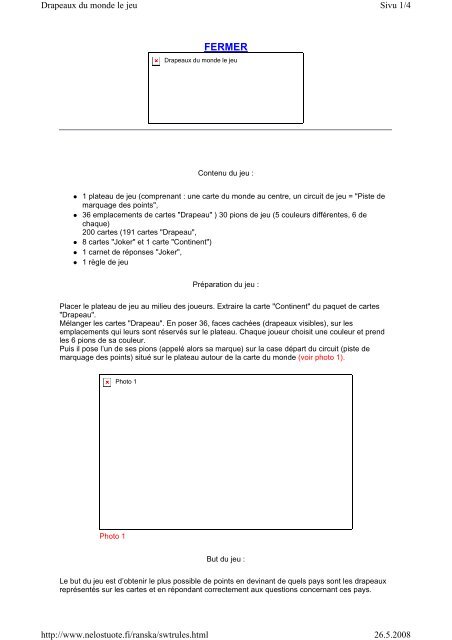 RÃ¨gles de jeu - tactic