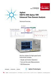 Agilent E5071C ENA Option TDR