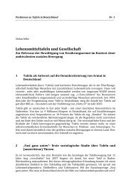 Lebensmitteltafeln und Gesellschaft - Tafelforum