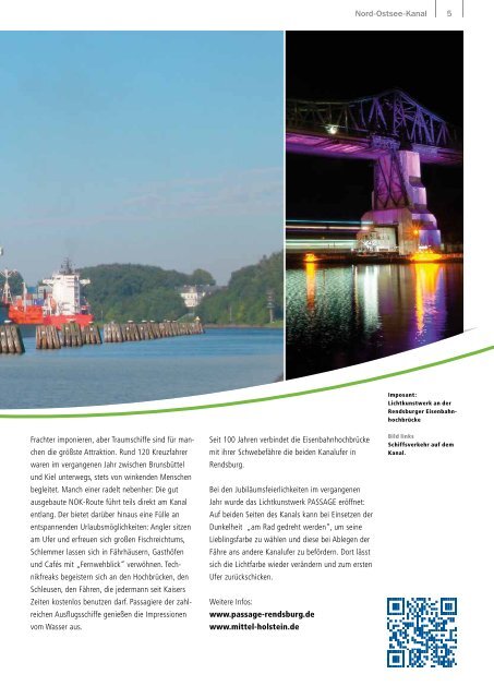 Gastgeber 2014 - am Nord-Ostsee-Kanal!