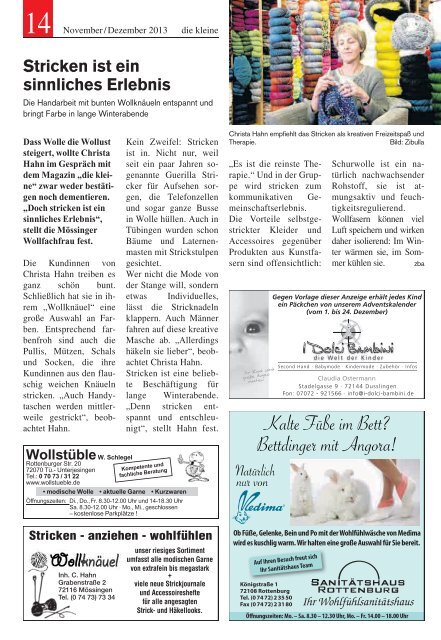 November / Dezember 2013 - SchwÃ¤bisches Tagblatt