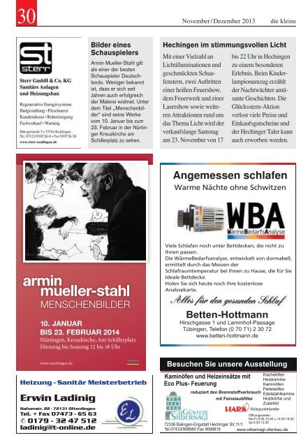 November / Dezember 2013 - SchwÃ¤bisches Tagblatt