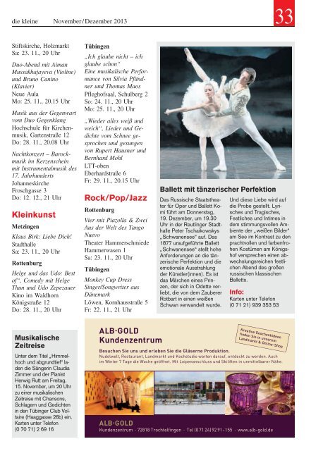 November / Dezember 2013 - SchwÃ¤bisches Tagblatt