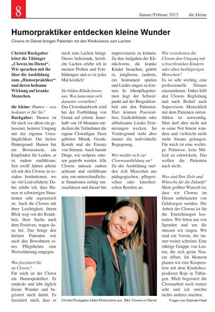 Januar / Februar 2013 - SchwÃ¤bisches Tagblatt