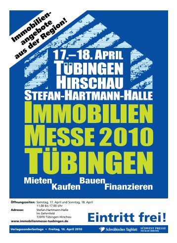 Immobilienmesse 2010 â¢ TÃ¼bingen - SchwÃ¤bisches Tagblatt