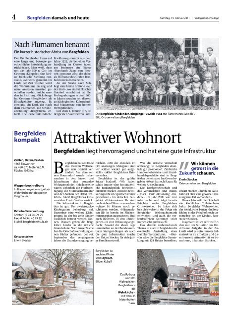 Sulz damals und heute - SchwÃ¤bisches Tagblatt