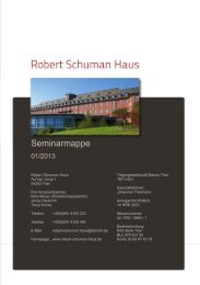Seminarmappe 1-2013 - Tagen im Bistum Trier