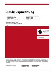 Versuch 3.16b: Supraleitung - Tao Tai Chi Schule Giessen