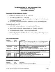 AHM operating procedures - Taiga Net