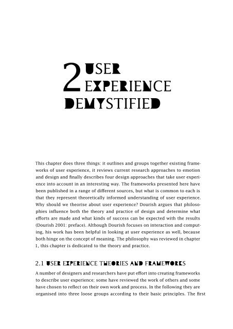 Co-experience: Understanding user experiences in social interaction