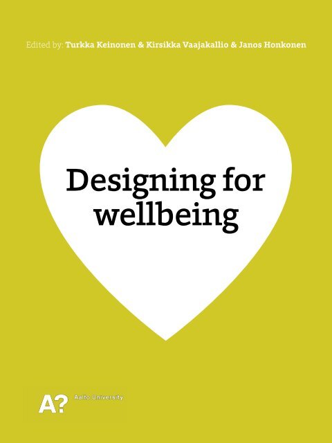 Designing for wellbeing