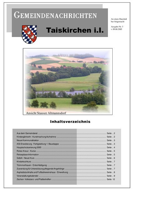 Taiskirchen i.I. - Taiskirchen im Innkreis