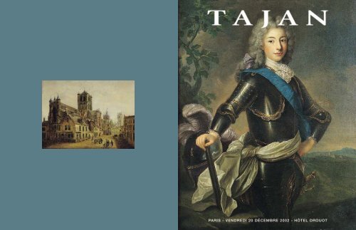 TABLEAUX ANCIENS - Tajan