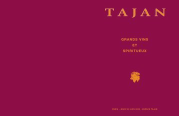 Tajan - Grands vins et spiritueux - Vente le 30 juin 2005