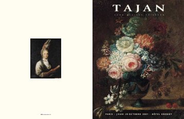 TABLEAUX ANCIENS - Tajan
