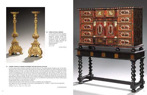 mobilier et objets d'art des xvii, xviii et xixe siecles - Tajan