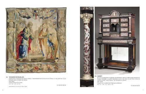 mobilier et objets d'art des xvii, xviii et xixe siecles - Tajan