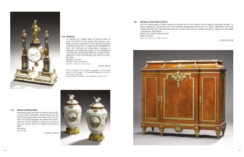 mobilier et objets d'art des xvii, xviii et xixe siecles - Tajan