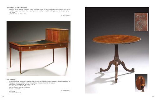 mobilier et objets d'art des xvii, xviii et xixe siecles - Tajan