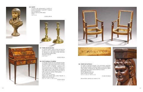 mobilier et objets d'art des xvii, xviii et xixe siecles - Tajan