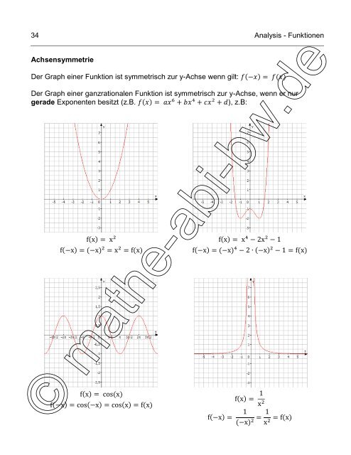 Mathe-Abi Baden-Württemberg 2015 - Analysis