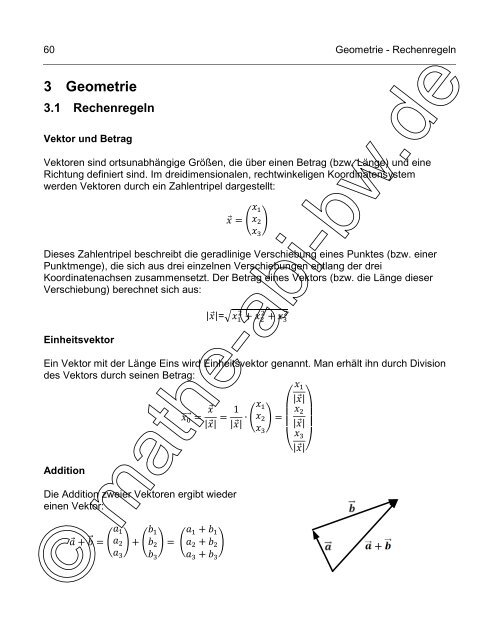 Mathe-Abi Baden-Württemberg 2015 - Geometrie