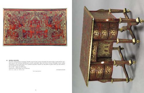 Tajan - Meubles et objets d'art des 18e et 19e siÃ¨cles - Vente le 14 ...