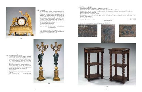 Tajan - Meubles et objets d'art des 18e et 19e siÃ¨cles - Vente le 14 ...