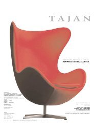 HOMMAGE Ã ARNE JACOBSEN - Tajan