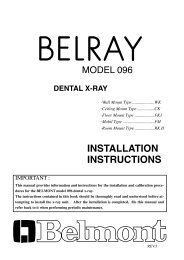 dental x-ray installation instructions