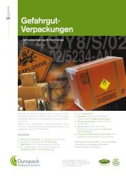 Gefahrgut- Verpackungen