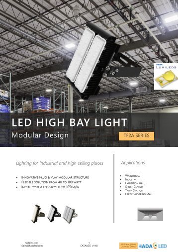 LED HIGH BAY LIGHT