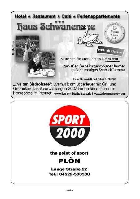 Heft 48 - Bosauer Sportverein von 1946