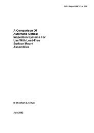 A Comparison Of Automatic Optical Inspection Systems For Use ...