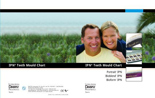 Ipn Teeth Mould Chart