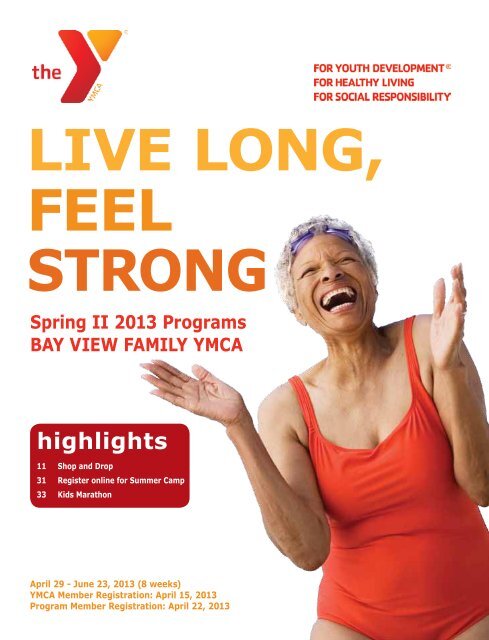 Bay View Session Handbook Spring Ii 2013 Pdf Ymca Of Greater