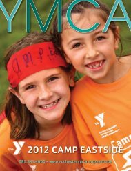 2012 CAMP EASTSIDE - YMCA of Greater Rochester