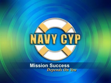 Navy CYP Brief - Fitness, Sports and Deployed Forces Support