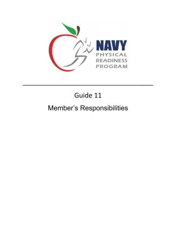 Guide 11 - Fitness, Sports and Deployed Forces Support