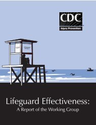 Lifeguard Effectiveness: A Report of the Working Group