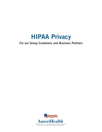 Privacy Guide - AmeriHealth.com