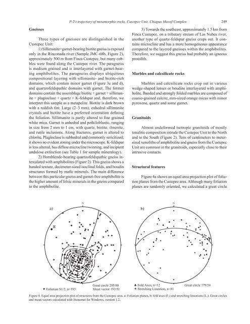 P-T-t trajectory of metamorphic rocks from the central ... - SciELO