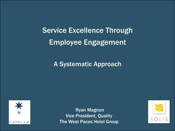 Service Excellence Through Employee Engagement