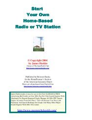 How to Start Your Own Radio or Television Station - Tale Wins